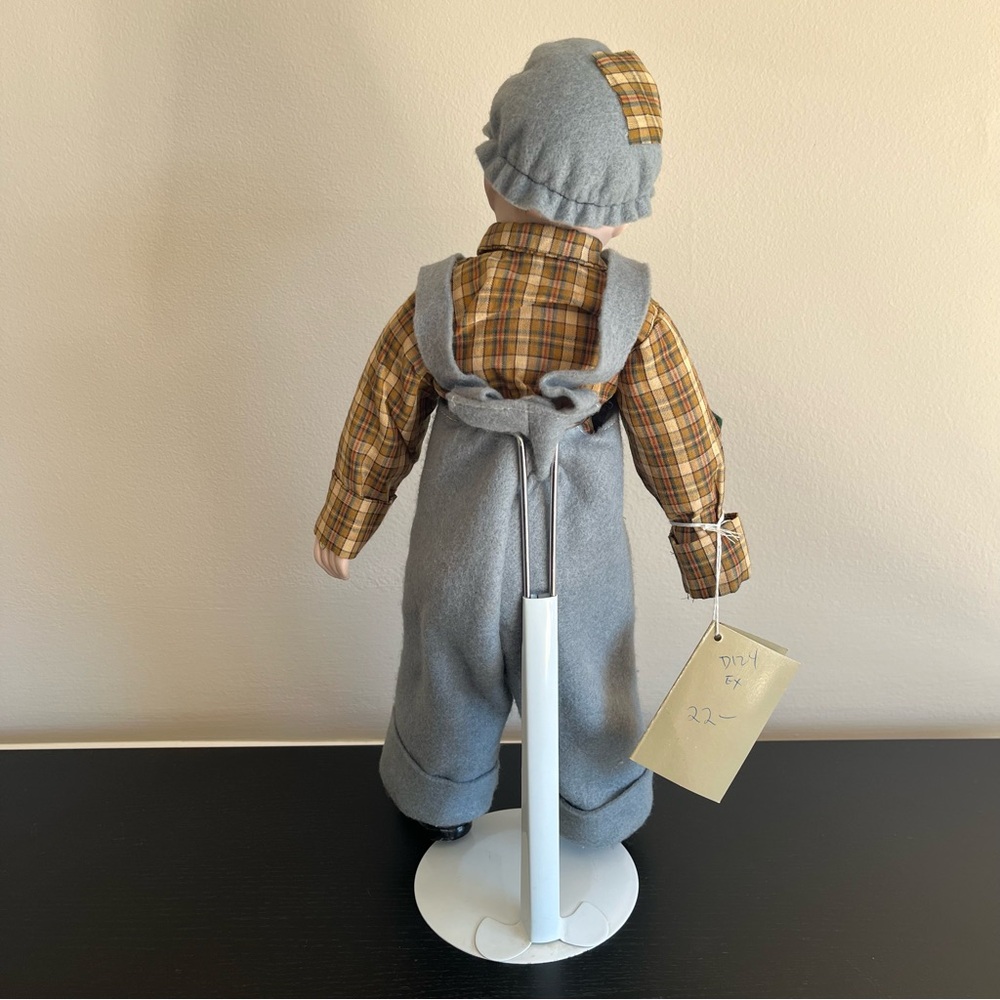 Dream Dolls Porcelain Boy Doll Hand Painted 15 Inch Vintage - Picture 3 of 12